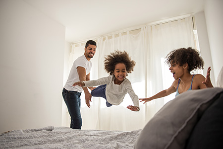 Family enjoying fresh indoor air in Ocala