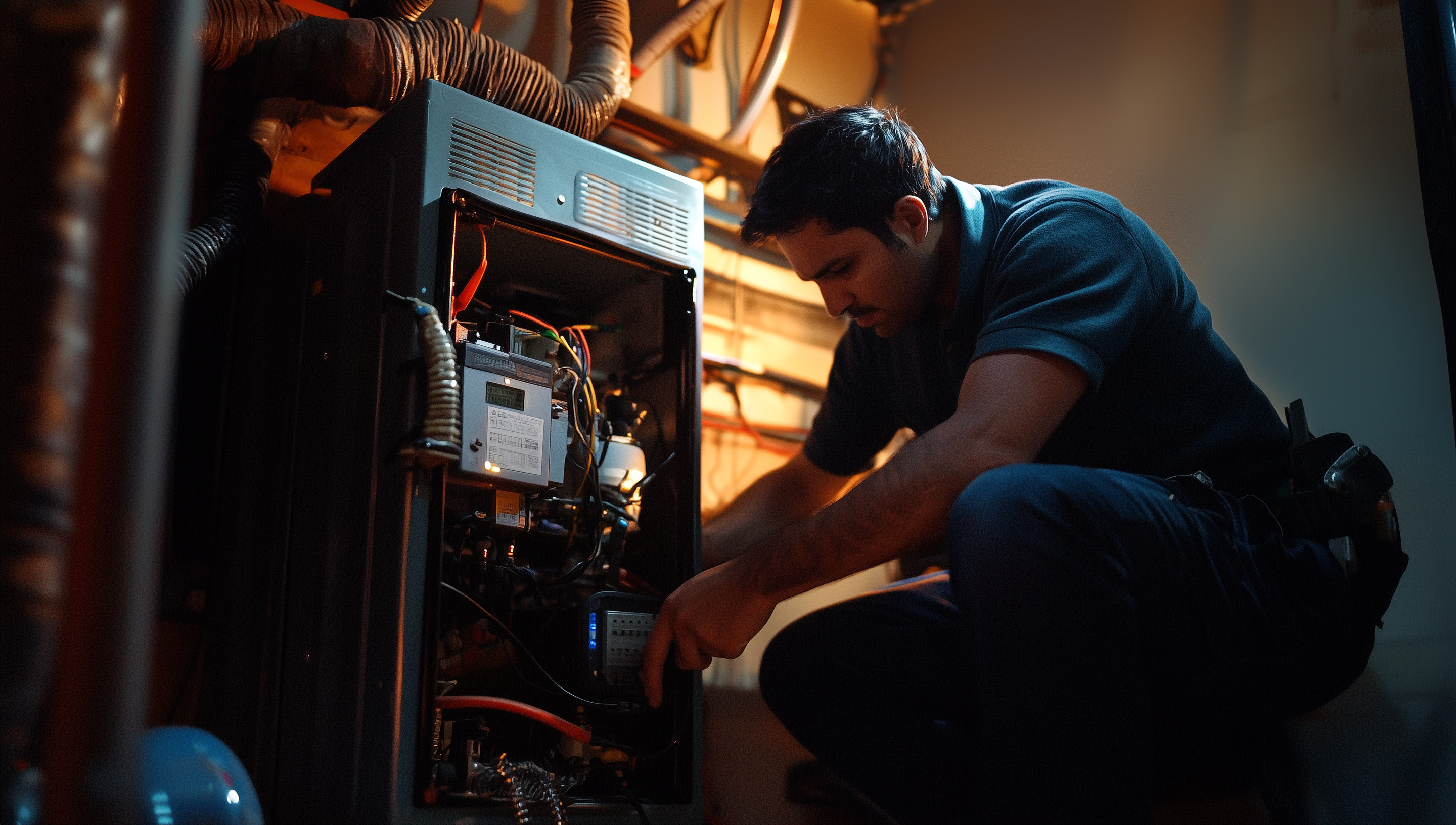 Installing a new heating system